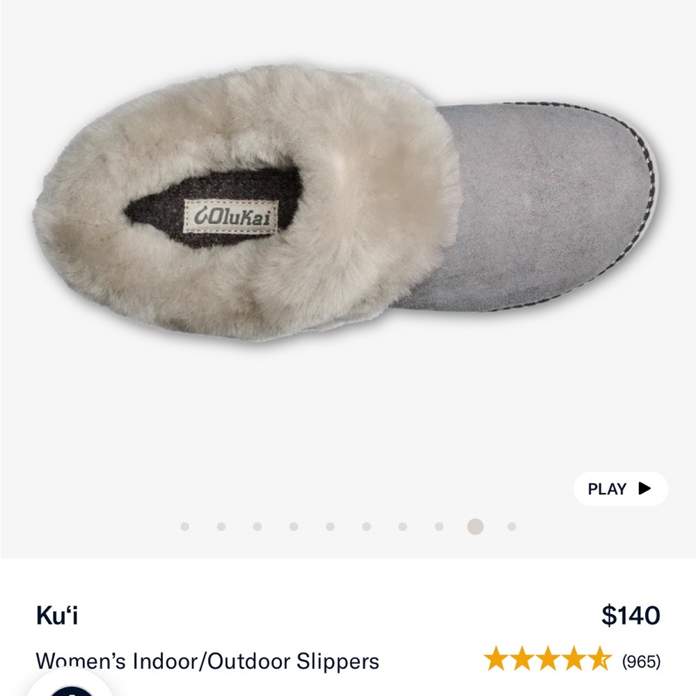 NEW OluKai Ku’i Women’s slippers size 7 - Picture 3 of 4